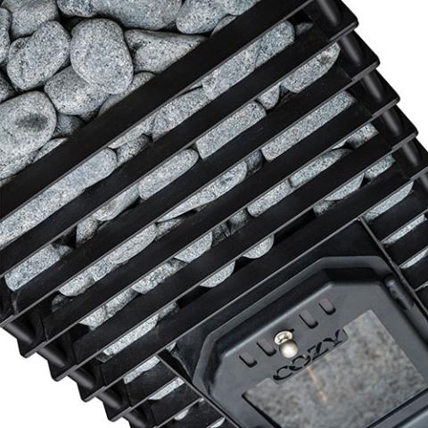 Cozy Heat Quattro 12kW Wood Burning Sauna Stove 4745010348259