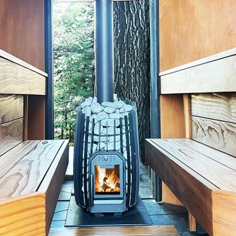 Cozy Heat SW 12kW Wood Burning Sauna Stove Up to 4745010348051