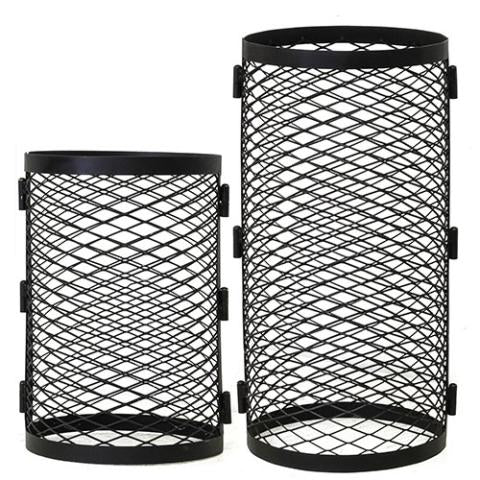 Cozy Heat Black Stainless Steel H680 Chimney Cover Grid 127951