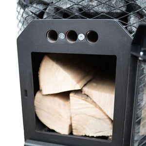 Cozy Heat O Thru-Wall Wood Burning Sauna Stove Up to 18kW 4745010348044