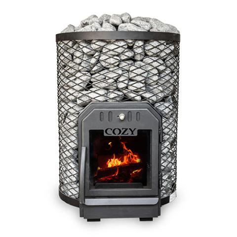 Cozy Heat O Thru-Wall Wood Burning Sauna Stove 12kW 4745010348044