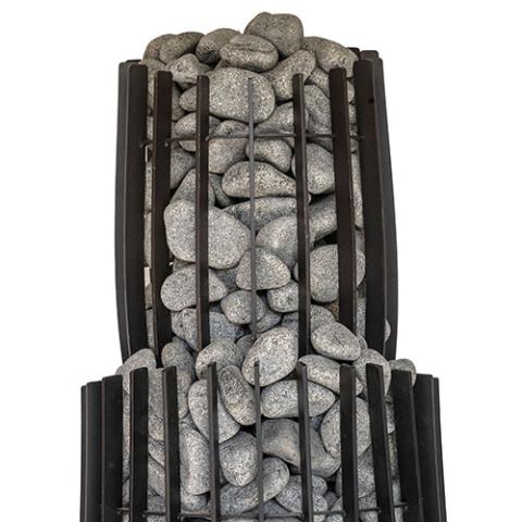 Cozy Heat Black Stainless Steel SW H500 Chimney Cover for SW Sauna Stoves 127952