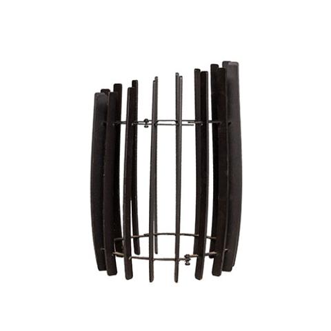 Cozy Heat Black Stainless Steel SW H500 Chimney Cover for SW Sauna Stoves 127952