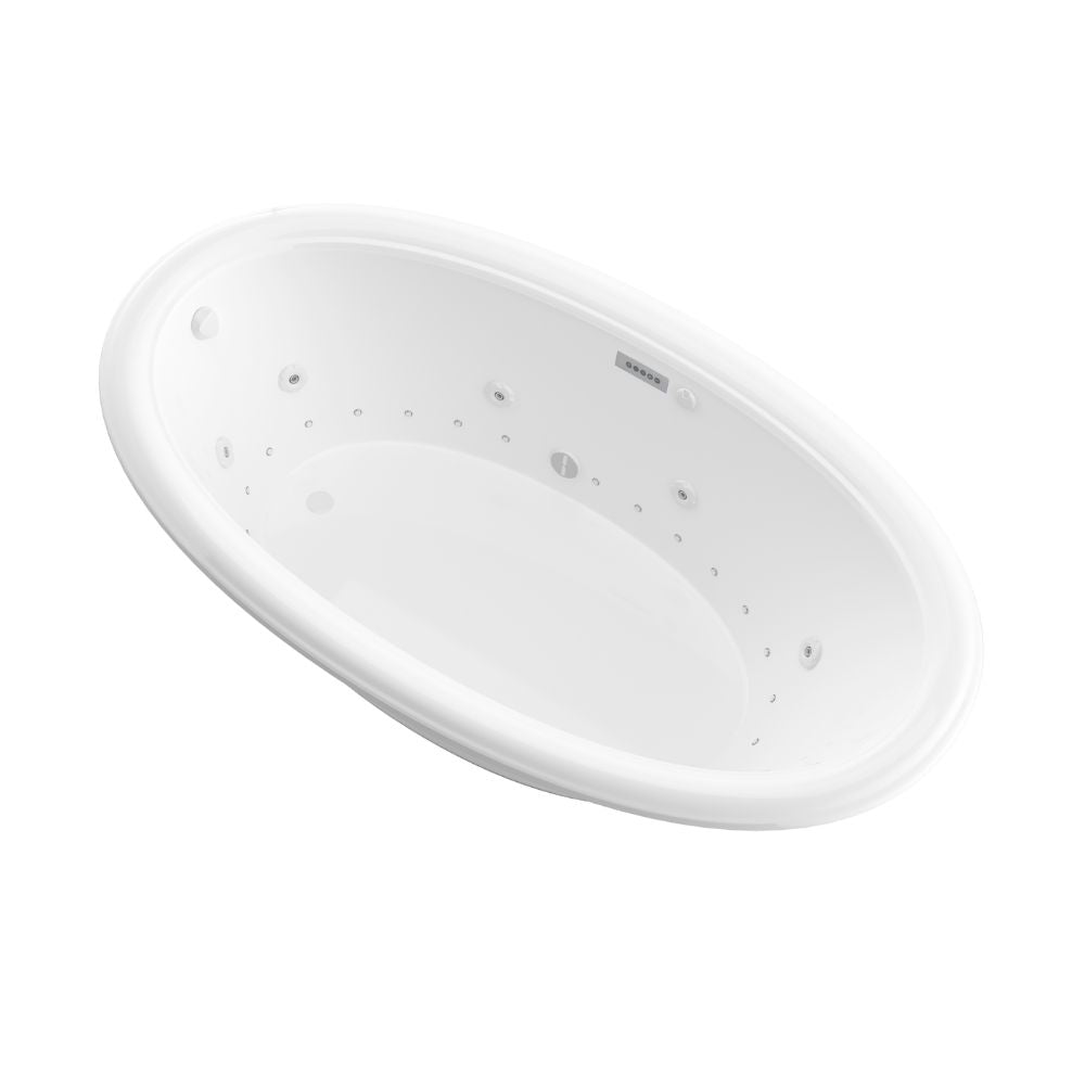 Atlantis Whirlpools Petite 36 x 60 Oval Bathtub 3660P