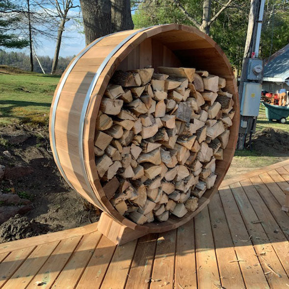 Dundalk 5' Clear Cedar Firewood Storage 250F