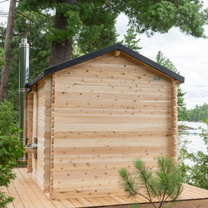 Dundalk Canadian Timber CT Georgian Cabin Sauna with Porch CTC88PW