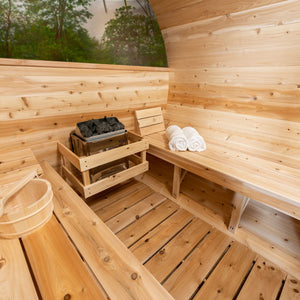 Dundalk Canadian Timber Tranquility MP Barrel Sauna CTC2345MP