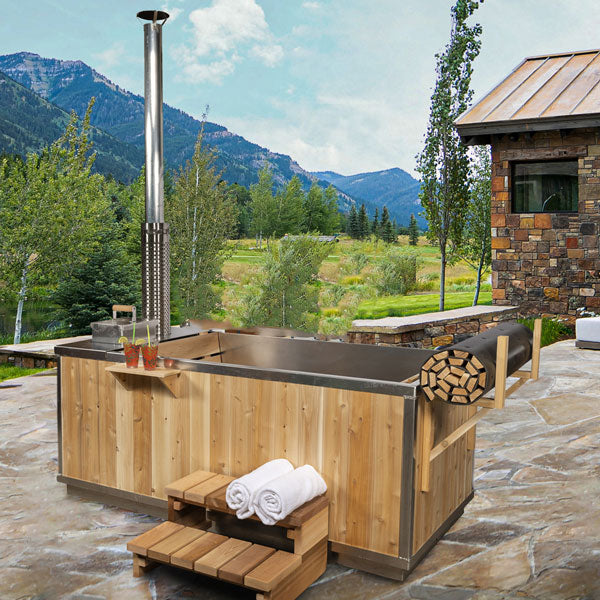 Dundalk The Starlight Wood Burning Hot Tub CT372W