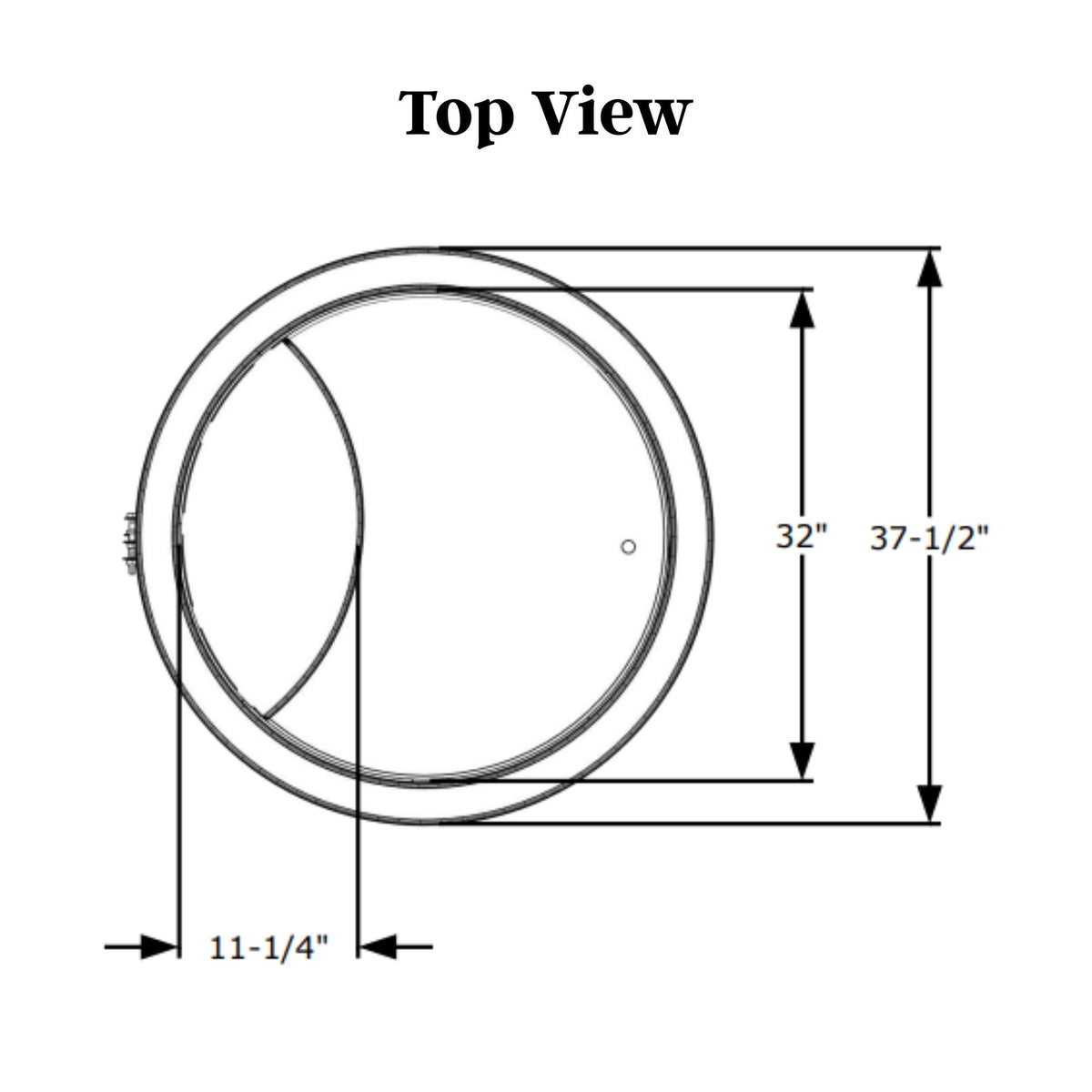 Dundalk Canadian Timber The Baltic Cold Plunge Tub CT33BP