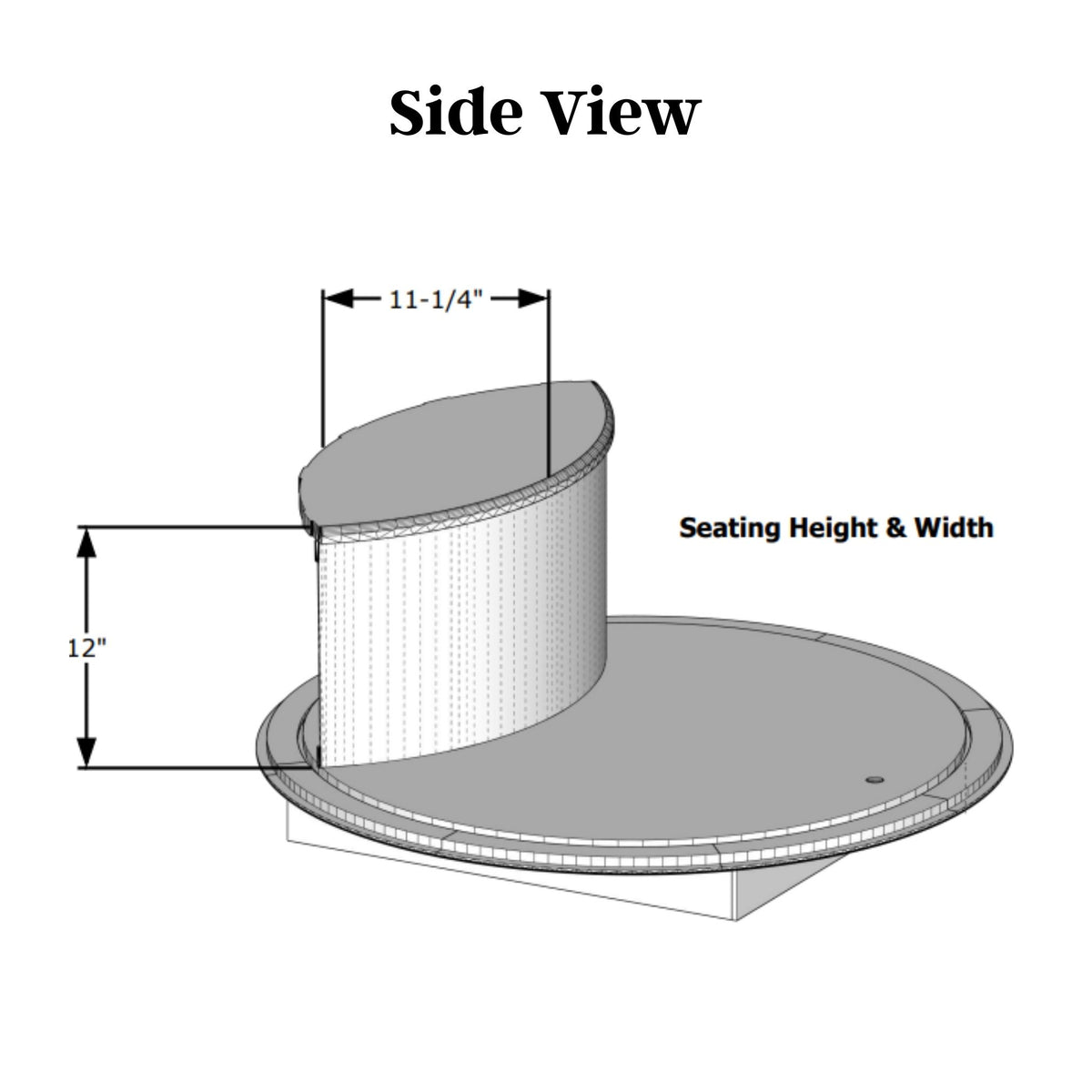 Dundalk Canadian Timber The Baltic Cold Plunge Tub CT33BP
