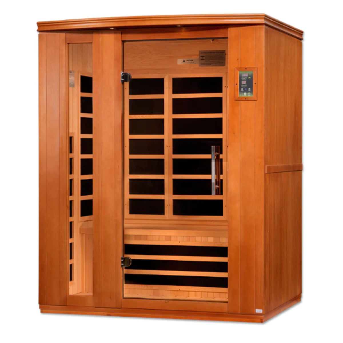 Dynamic Lugano 3-person Ultra Low EMF FAR Infrared Sauna DYN-6336-02 Elite