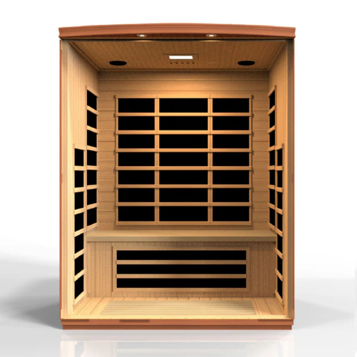 Dynamic Lugano 3-person Ultra Low EMF FAR Infrared Sauna DYN-6336-02 Elite