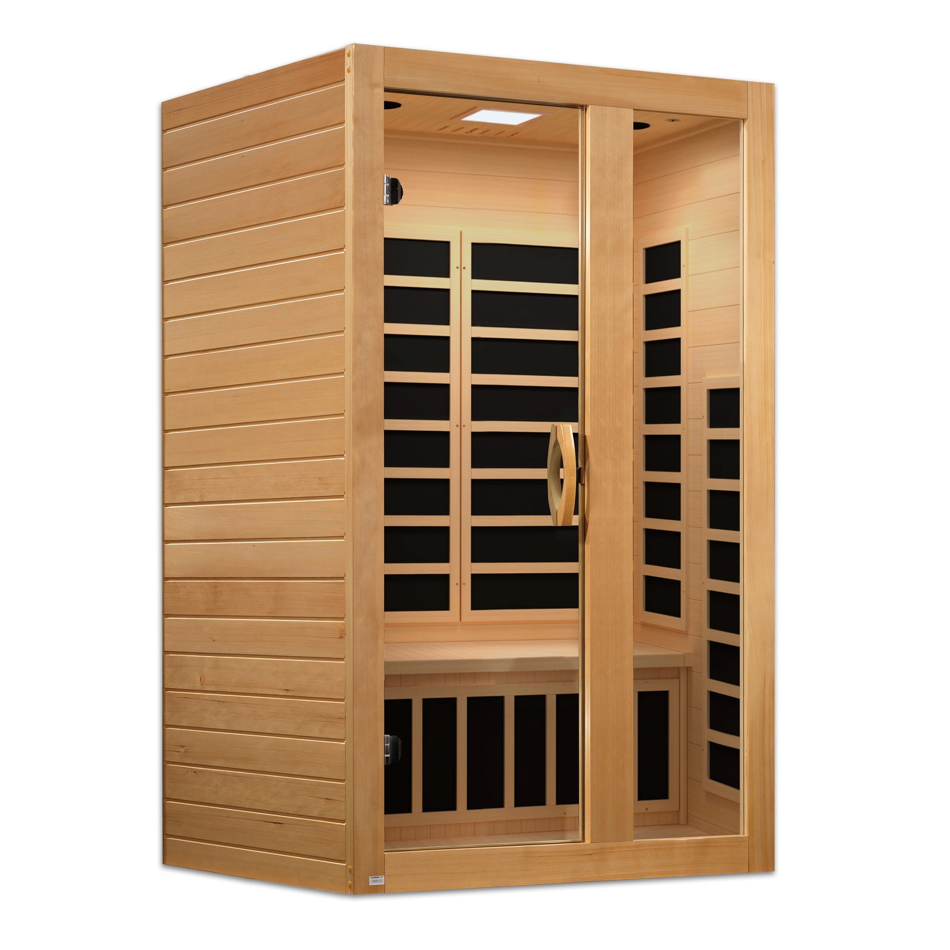 Dynamic Serena Elite 2-person Ultra Low EMF (Between 3-5MG) FAR Infrared Sauna (Canadian Hemlock) DYN-6229-01 Elite