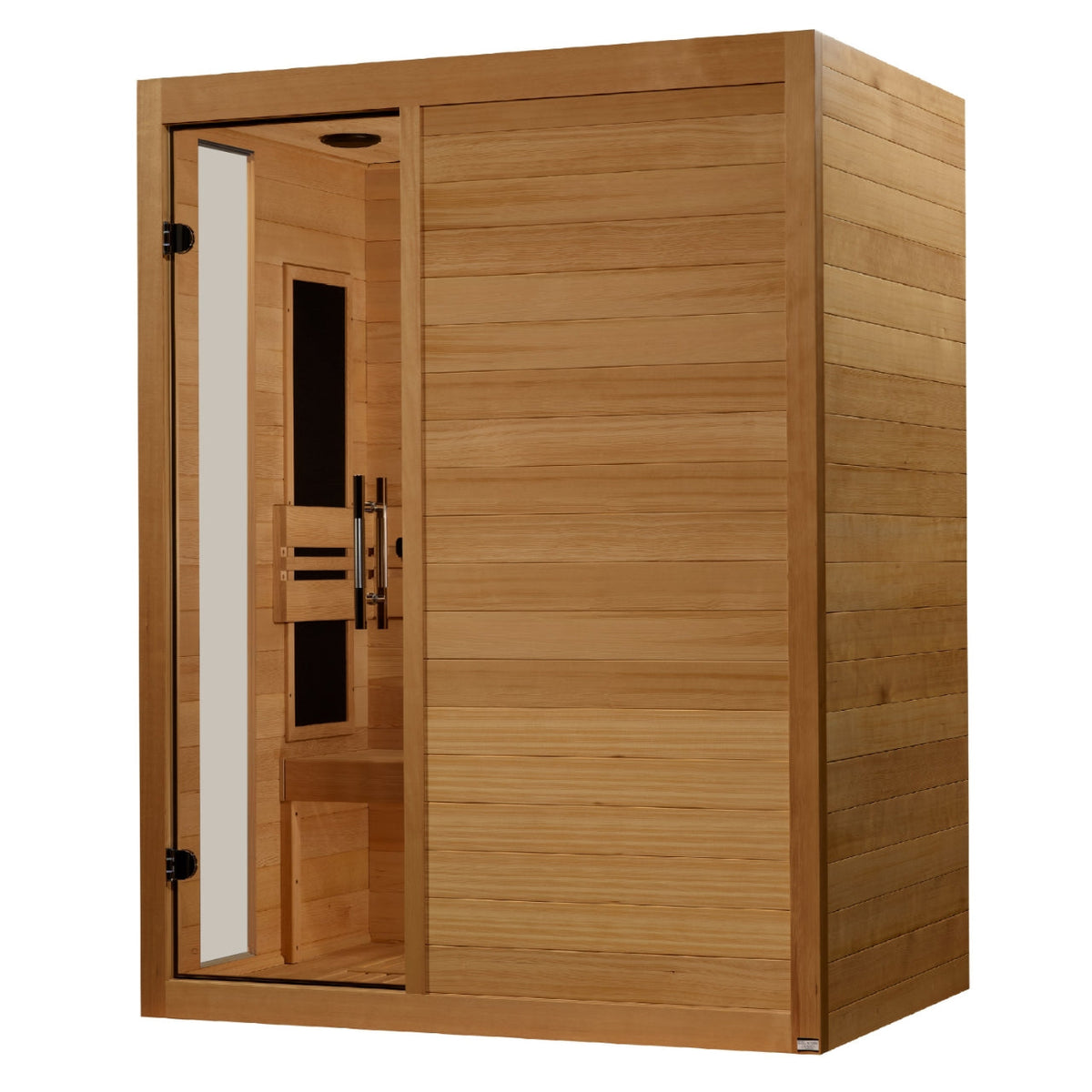 Dynamic Toscana 3-person Low EMF (Between 5-10MG) FAR Infrared Sauna (Canadian Hemlock) DYN-6315-05