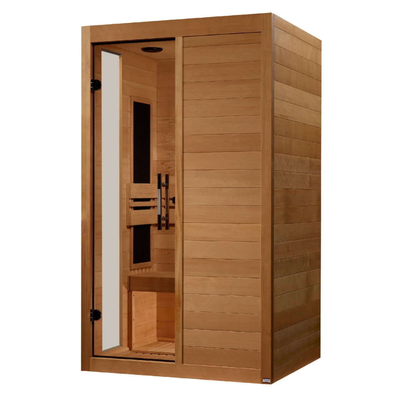 Dynamic Veneto Elite 1-2-person Ultra Low EMF (Between 3-5MG) FAR Infrared Sauna (Canadian Hemlock) DYN-6115-05 Elite