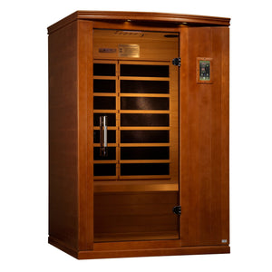 Dynamic Venice Elite 2-person Ultra Low EMF (Between 3-5MG) FAR Infrared Sauna (Canadian Hemlock) DYN-6210-04 Elite
