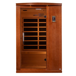 Dynamic Venice Elite 2-person Ultra Low EMF (Between 3-5MG) FAR Infrared Sauna (Canadian Hemlock) DYN-6210-04 Elite