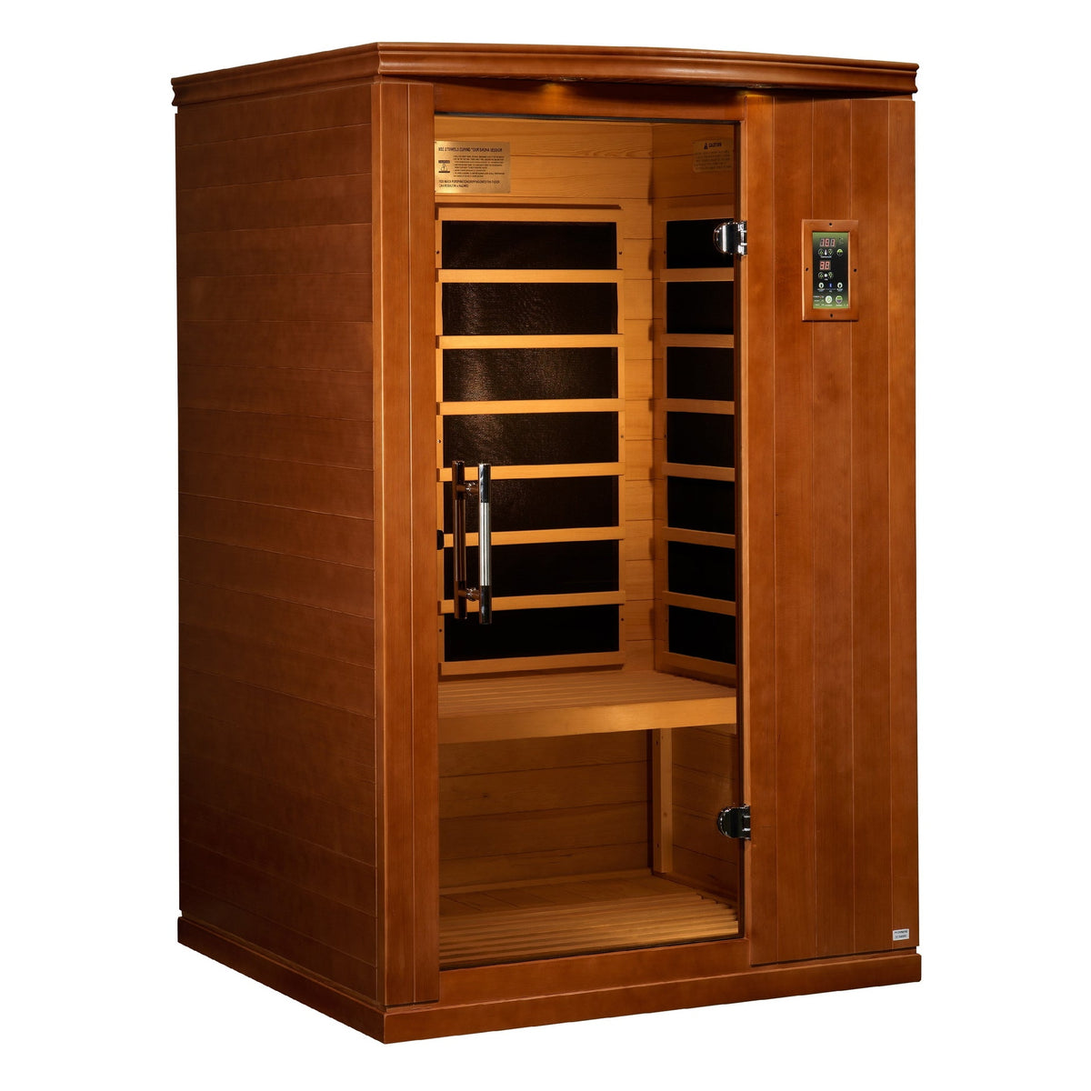 Dynamic Venice Elite 2-person Ultra Low EMF (Between 3-5MG) FAR Infrared Sauna (Canadian Hemlock) DYN-6210-04 Elite