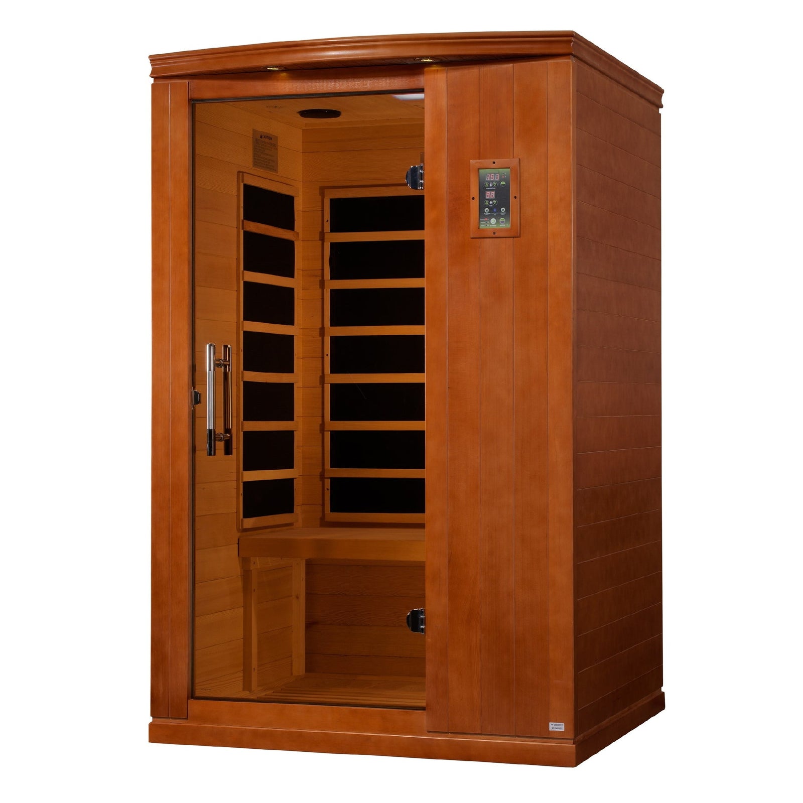 Dynamic Venice Elite 2-person Ultra Low EMF (Between 3-5MG) FAR Infrared Sauna (Canadian Hemlock) DYN-6210-04 Elite