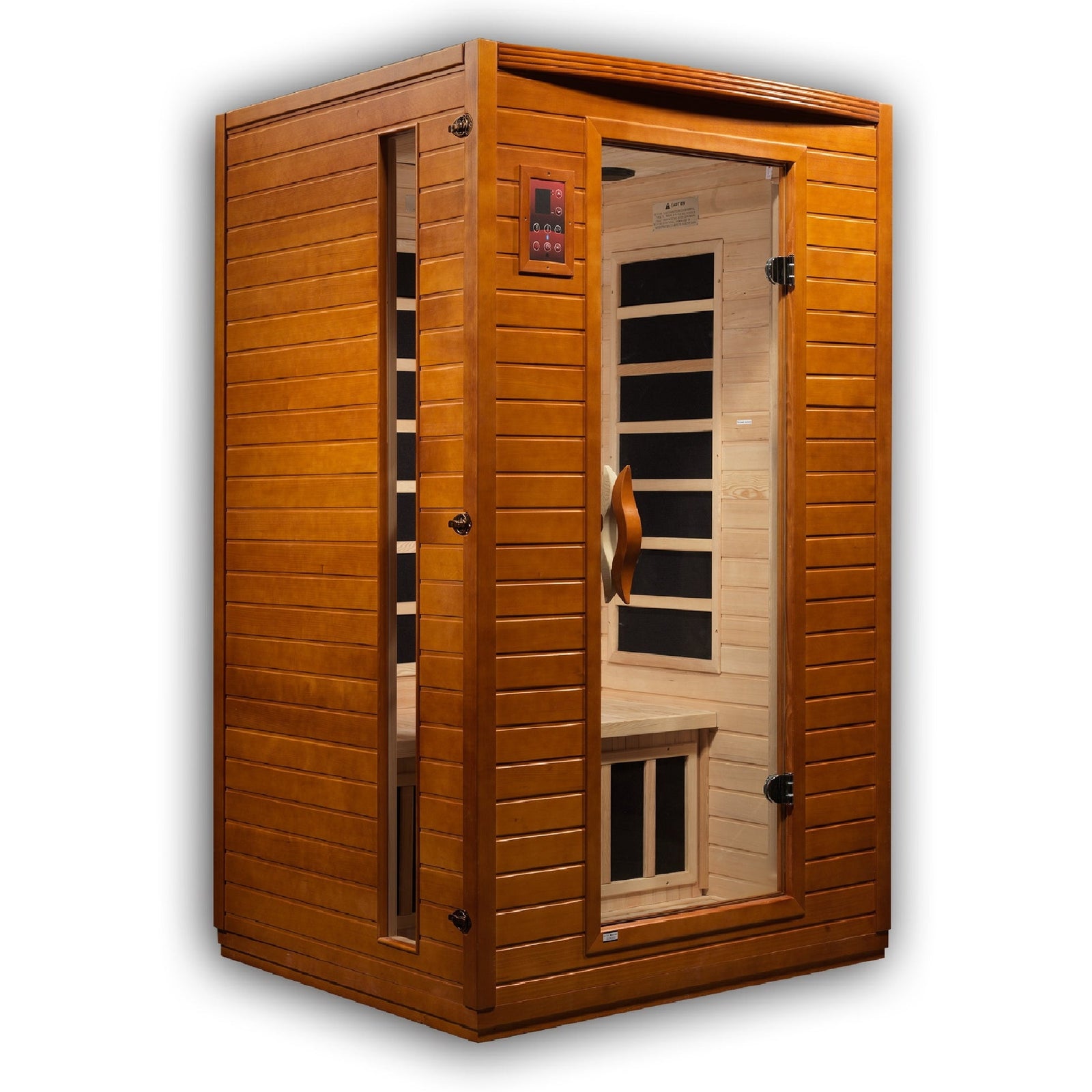 Dynamic Versailles Elite 2-person Ultra Low EMF (Between 3-5MG) FAR Infrared Sauna (Canadian Hemlock) DYN-6202-03 Elite