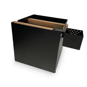 EOS Sauna Bucket Set Cubistic Sauna Bucket, Black with Thermo-Aspen Handles 14-947599