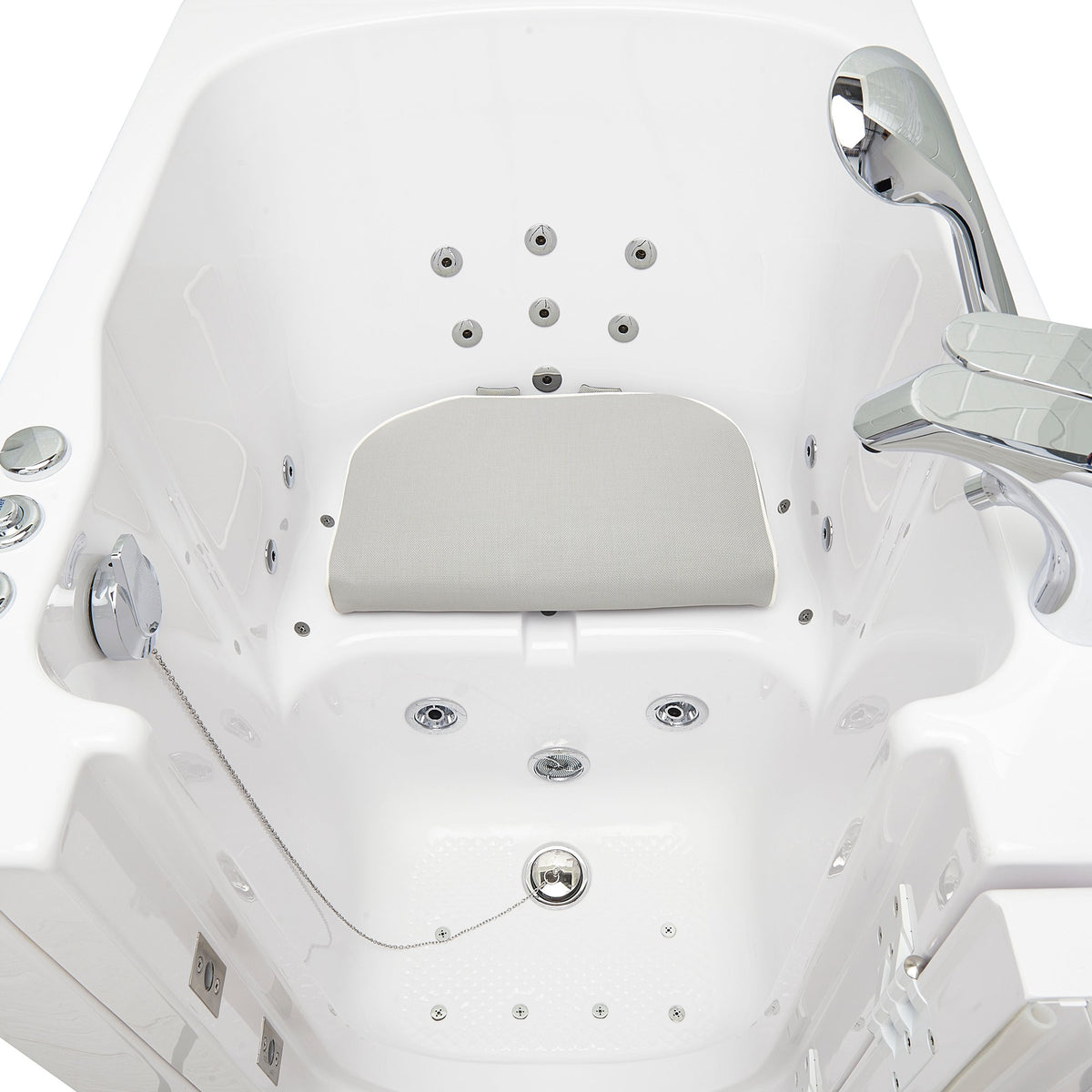 Ella's Bubbles 20 ½″ W × 13″ L × 3 ½″ H Standard‑Shape Seat Riser Pillow for Walk‑In Tubs SeatRiser-3