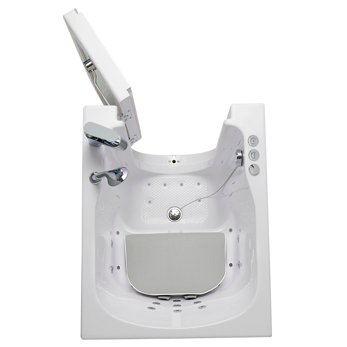 Ella's Bubbles 20 ½″ W × 13″ L × 3 ½″ H Standard‑Shape Seat Riser Pillow for Walk‑In Tubs SeatRiser-3