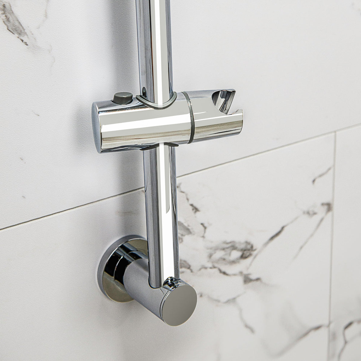 Ella's Bubbles Handheld Shower Arm and 24” Slider Attachment 4 Piece Kit HSAS