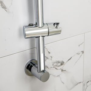 Ella's Bubbles Handheld Shower Arm and 24” Slider Attachment 4 Piece Kit HSAS