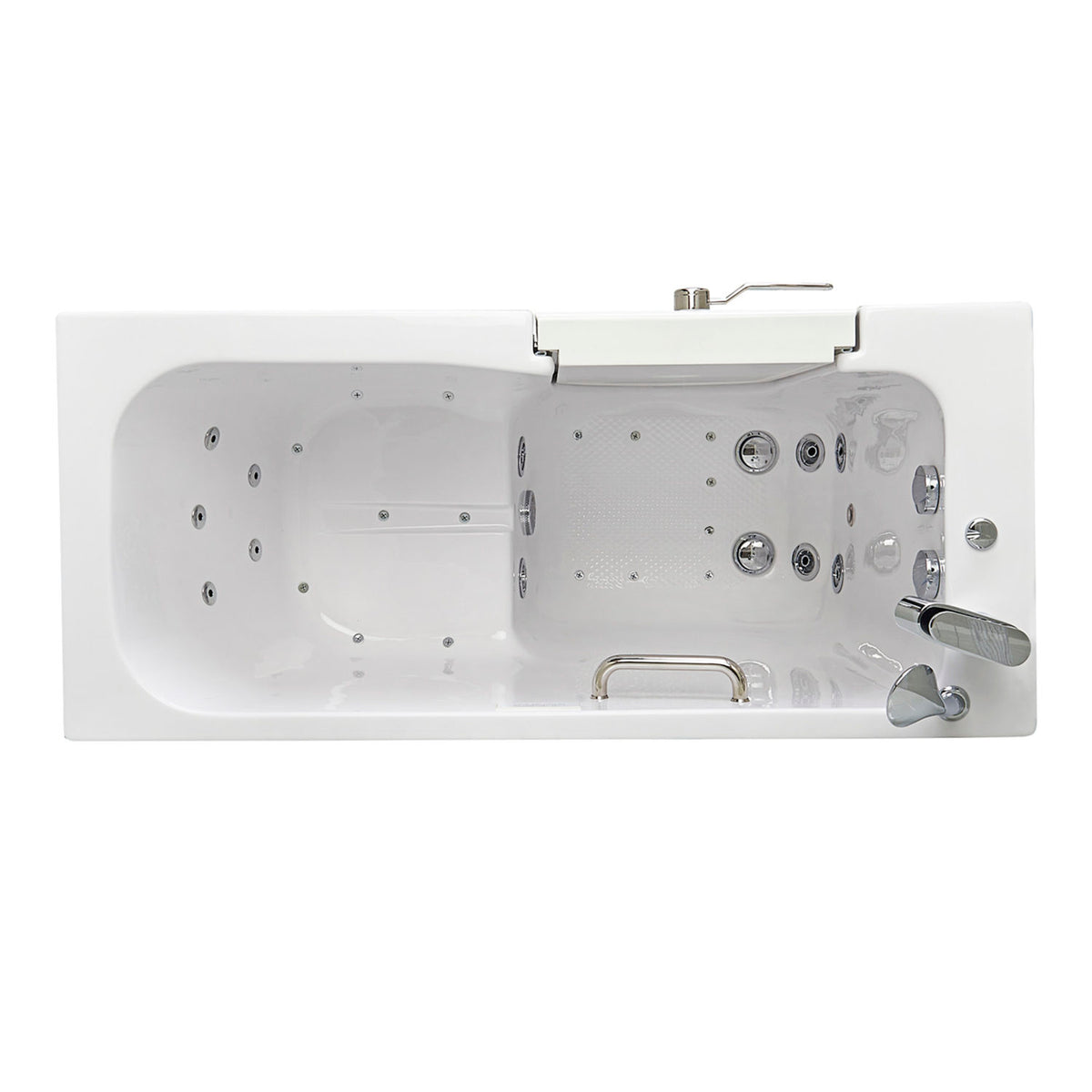 Ella's Bubbles Lounger 27"x60" Acrylic Walk-In Bathtub with 2 Piece Fast Fill Faucet OA2660