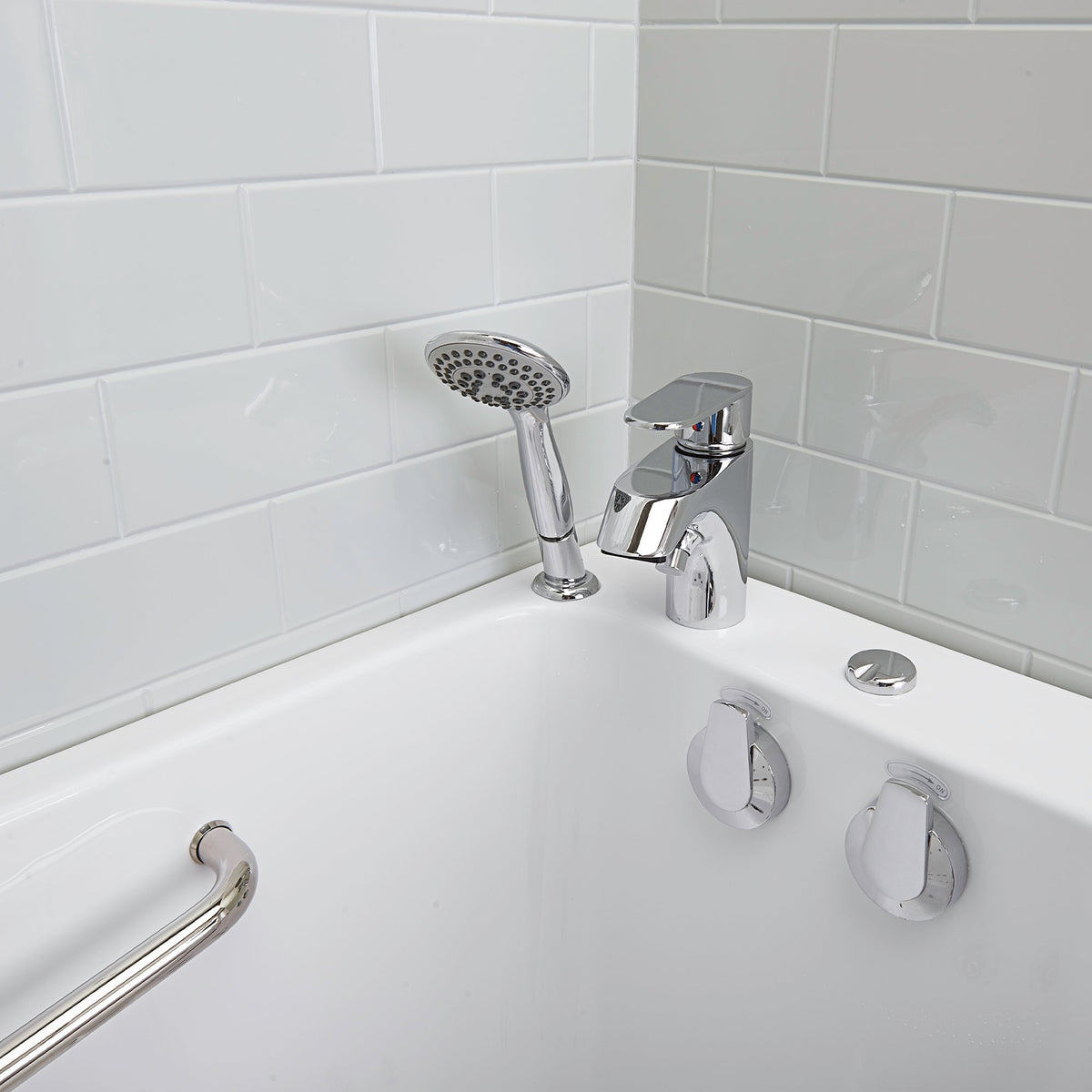 Ella's Bubbles Lounger 27"x60" Acrylic Walk-In Bathtub with 2 Piece Fast Fill Faucet OA2660