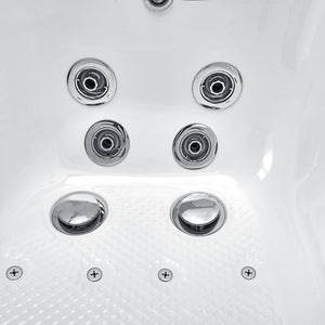 Ella's Bubbles Lounger 27"x60" Acrylic Walk-In Bathtub with 2 Piece Fast Fill Faucet OA2660