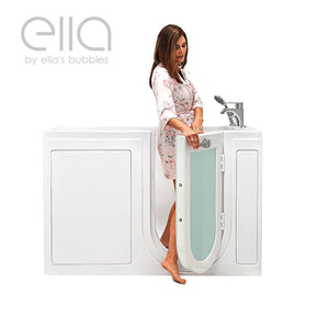 Ella's Bubbles Lounger 27"x60" Acrylic Walk-In Bathtub with 2 Piece Fast Fill Faucet OA2660