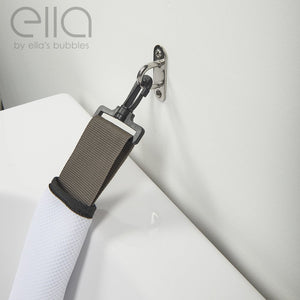 Ella's Bubbles Mount & Clip Seat Belt for Walk‑In Tub Stability or Molded Shower Seat