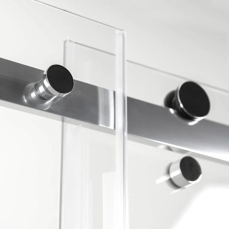 Ella's Bubbles Primo 48″ × 78″ 8 mm Tempered Glass Sliding Door PRIMO-8-48