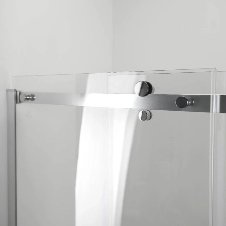 Ella's Bubbles Primo 48″ × 78″ 8 mm Tempered Glass Sliding Door PRIMO-8-48