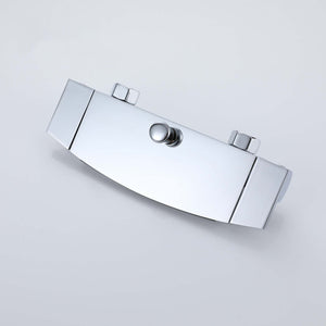 Ella's Bubbles Waterfall Bathtub Faucet Wall Mount with 24″ Slider and Hand Held Shower WMF