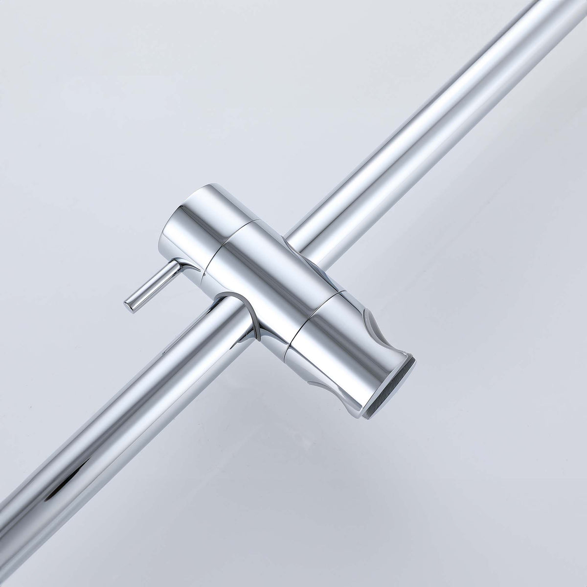 Ella's Bubbles Waterfall Bathtub Faucet Wall Mount with 24″ Slider and Hand Held Shower WMF