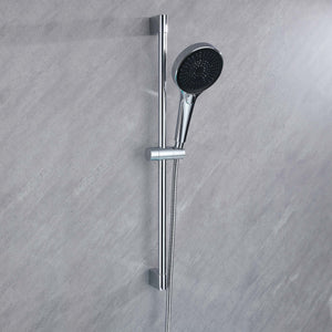 Ella's Bubbles Waterfall Bathtub Faucet Wall Mount with 24″ Slider and Hand Held Shower WMF