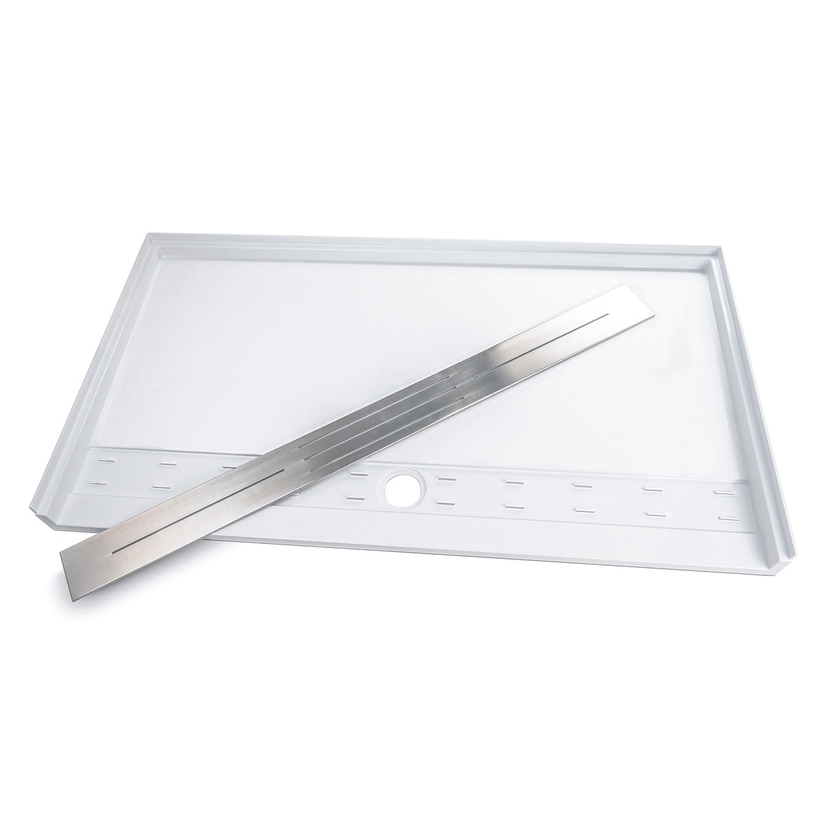 Ella’s Bubbles 37.5″ × 61.5″ ADA‑Compliant SMC Shower Pan ADA-6036-SMC