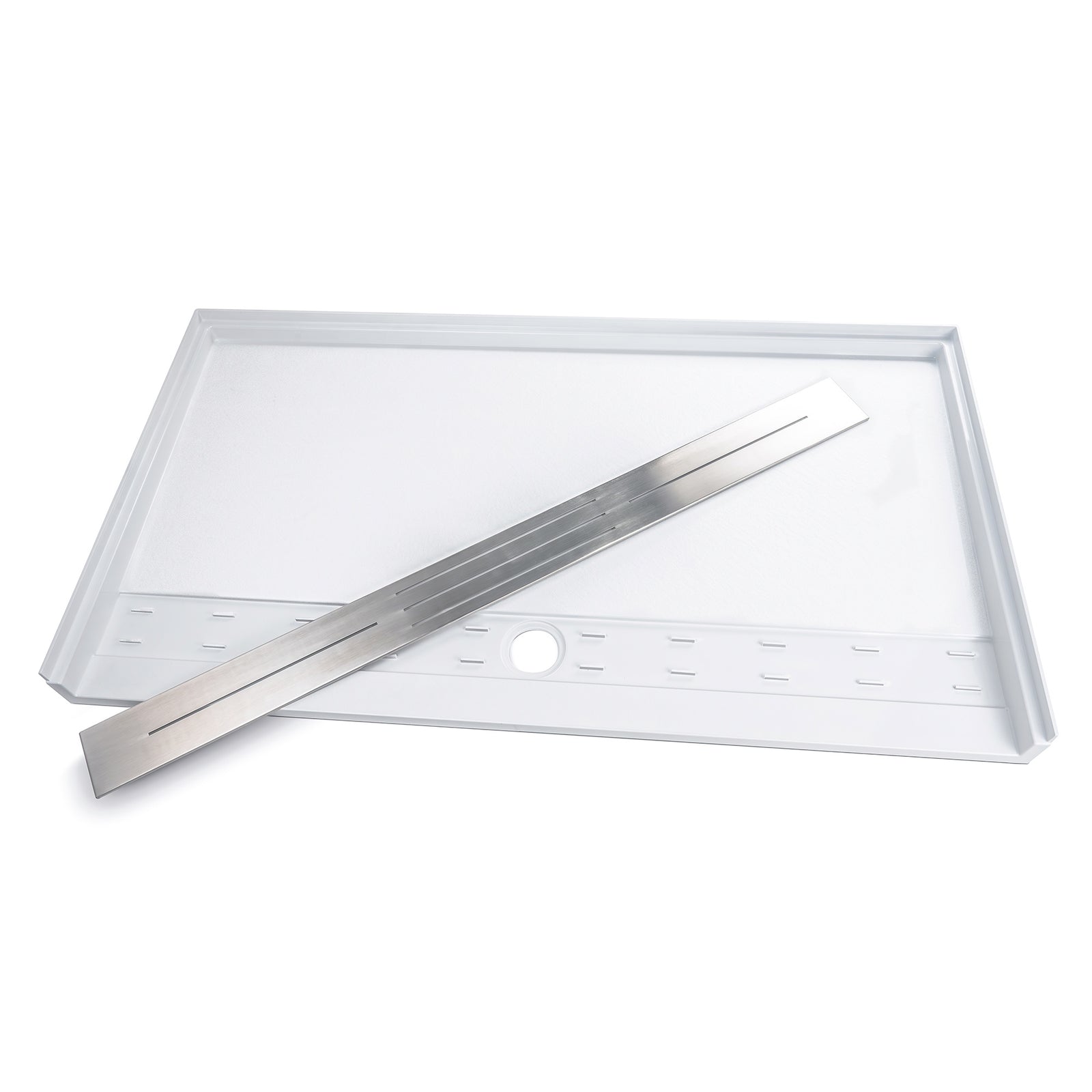 Ella’s Bubbles 37.5″ × 61.5″ ADA‑Compliant SMC Shower Pan ADA-6036-SMC