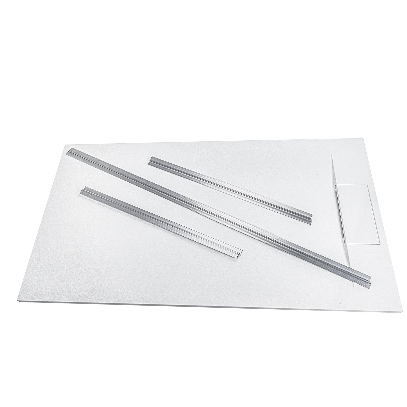 Ella’s Bubbles 36″ x 60″ Low Profile Reversible SMC Shower Pan SMC6036W