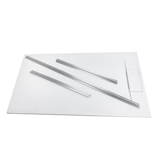 Ella’s Bubbles 36″ x 60″ Low Profile Reversible SMC Shower Pan SMC6036W