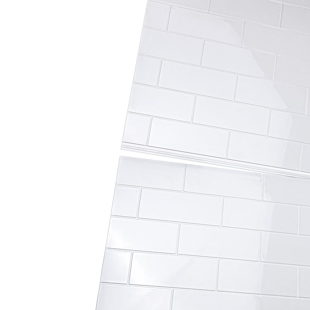 Ella's Bubbles 36" × 60" × 96" SMC 12‑Piece Shower Wall Panels SW12SMC