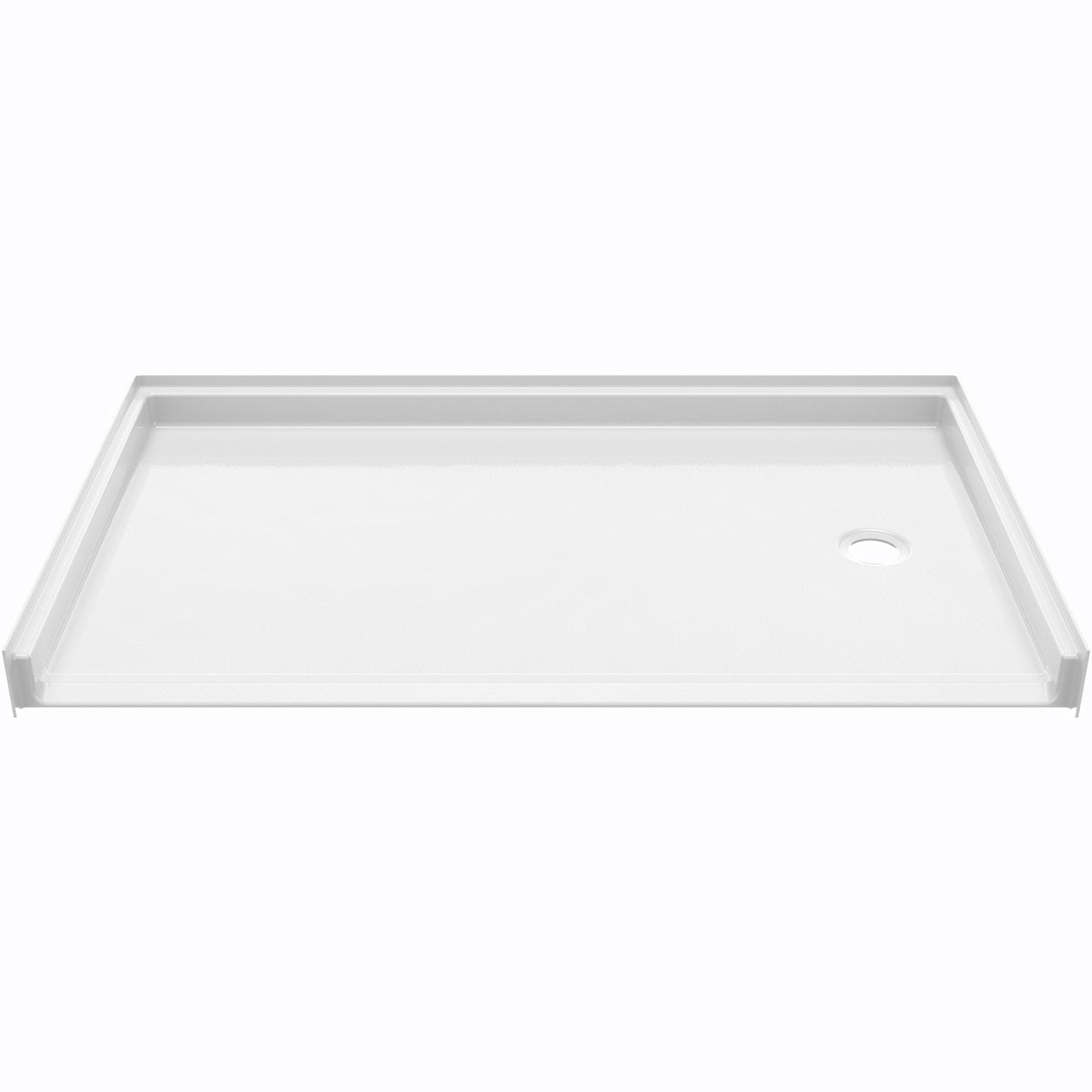 Ella's Bubbles 60″ × 36″ Roll‑In Wheelchair Accessible Shower Base – Left/Right Drain ELB6036 BF 1.0