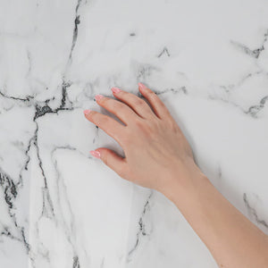 Ella's Bubbles 36.5″ x 48″ x 60″ Arctic Vein Calacatta Walk-In Tub Surround Wall Kit 4PFWS-AVC