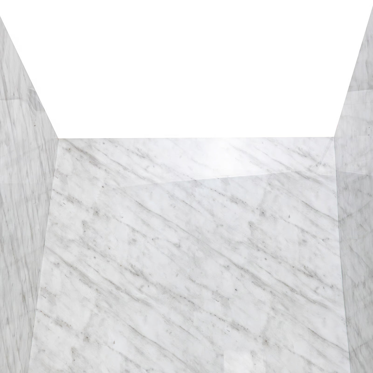 Ella's Bubbles 36.5″ x 48″ x 60″ Carrara Marble Walk-In Tub Surround Wall Kit 4PFWS-CM