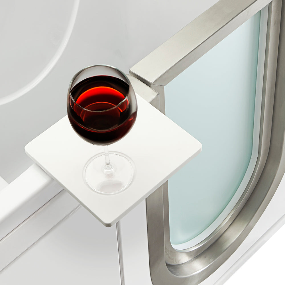 Ella's Bubbles Elite 30"x52" Acrylic Walk-In Bathtub with 5 Piece Fast Fill Faucet