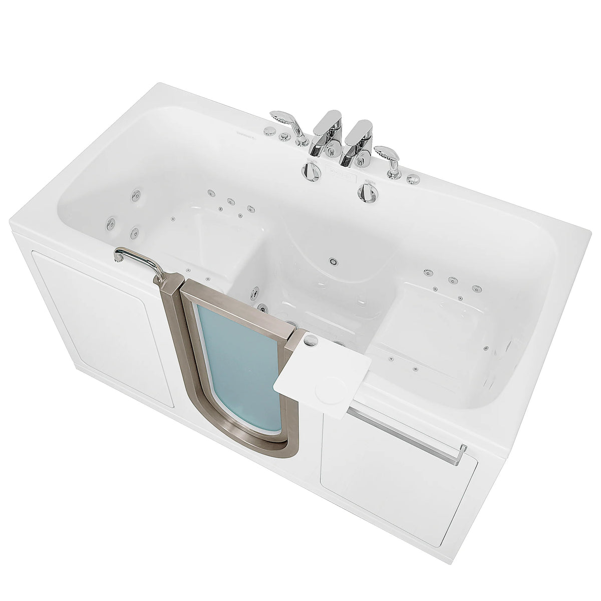 Ella's Bubbles Escape Acrylic Two Seat Walk-In Tub 36″x72″ Dual Drain Technology