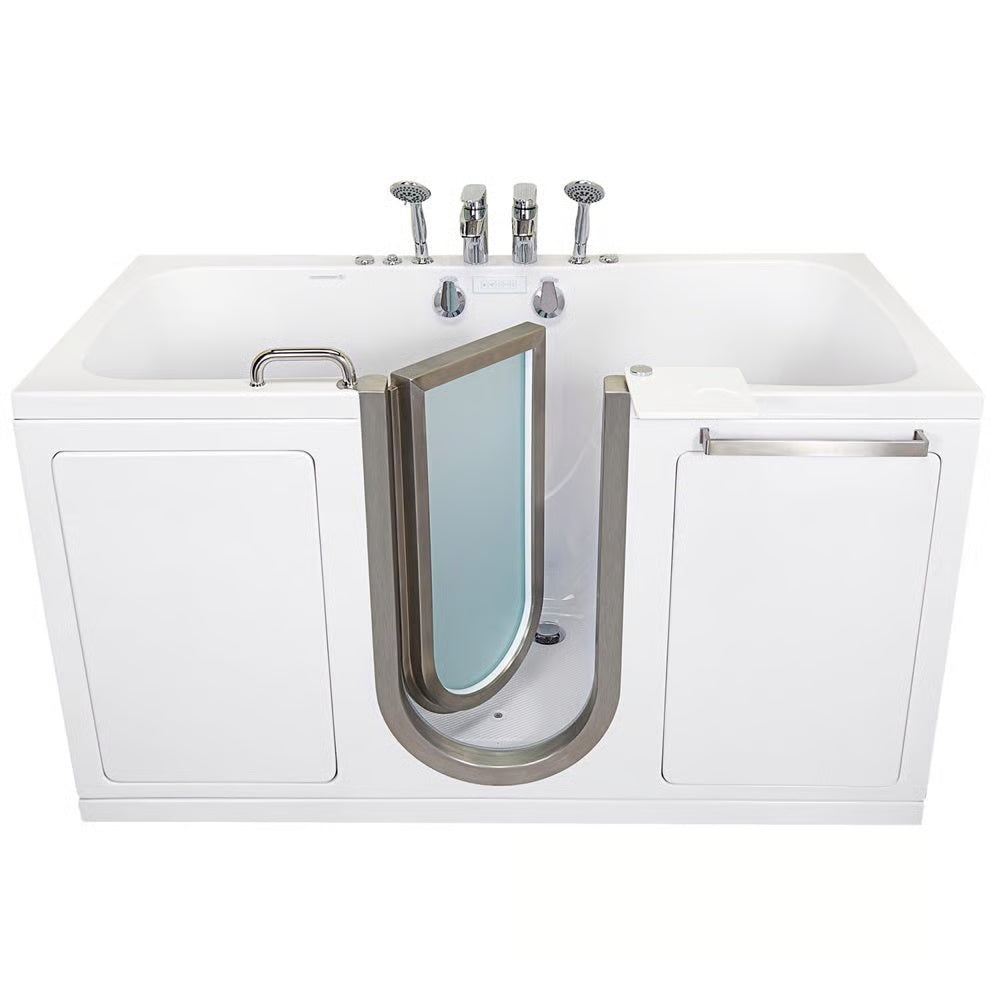 Ella's Bubbles Escape Acrylic Two Seat Walk-In Tub 36″x72″ Dual Drain Technology